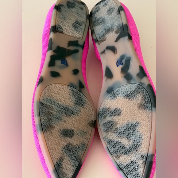 Rothy's Vibrant Pink Pointed Flats - Picture 4 of 4